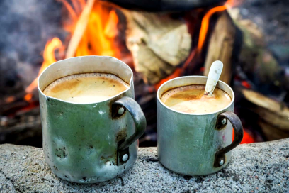 how to make coffee camping